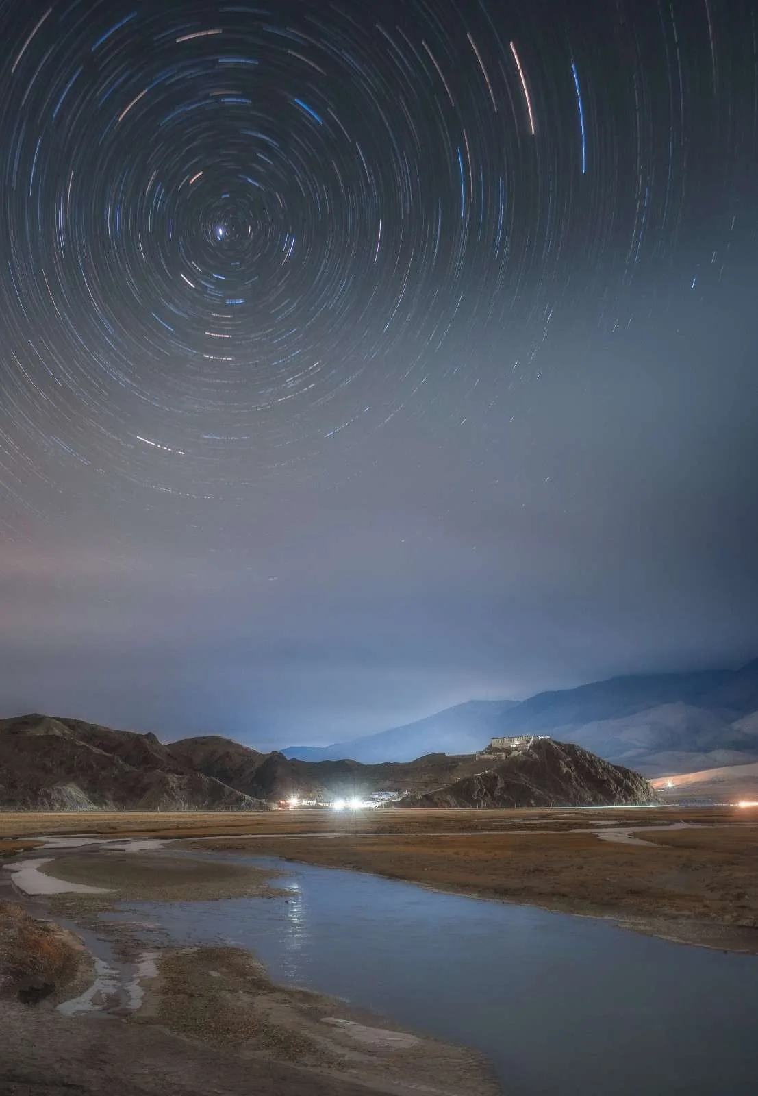 Autumn landscape in Ladakh for an outdoor corporate photography workshop